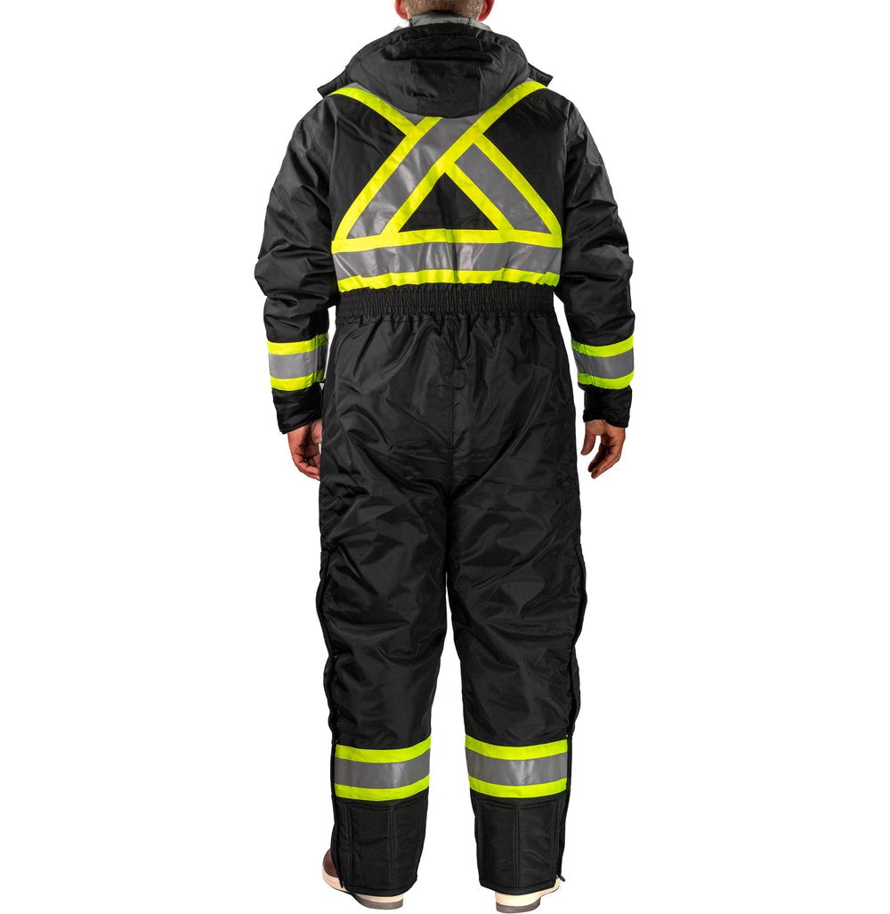 Black Warm Coveralls - Tingley - Insulated Comfort