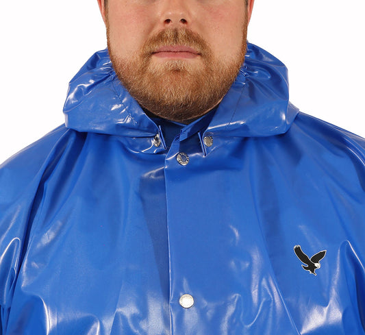 Blue Rain Hoods - Tingley - Durable Polyurethane