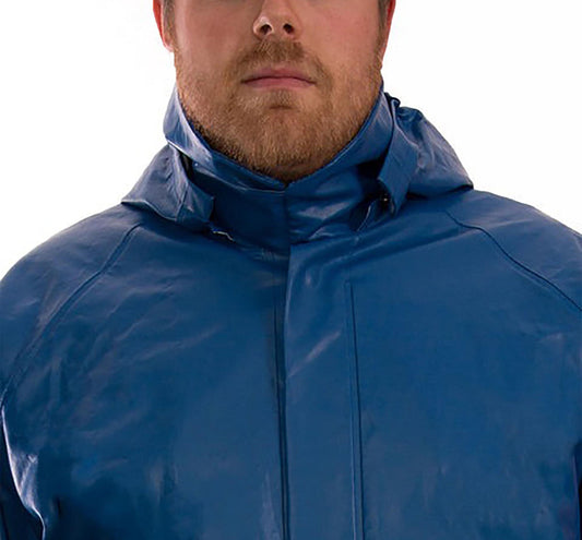 Blue Rain Hoods - Tingley - Durable Protection