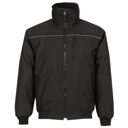Black Insulated Jacket - Tingley - Waterproof Protection