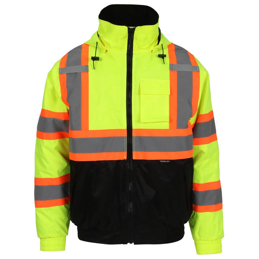 Yellow/Lime Safety Jacket - Tingley - High Visibility