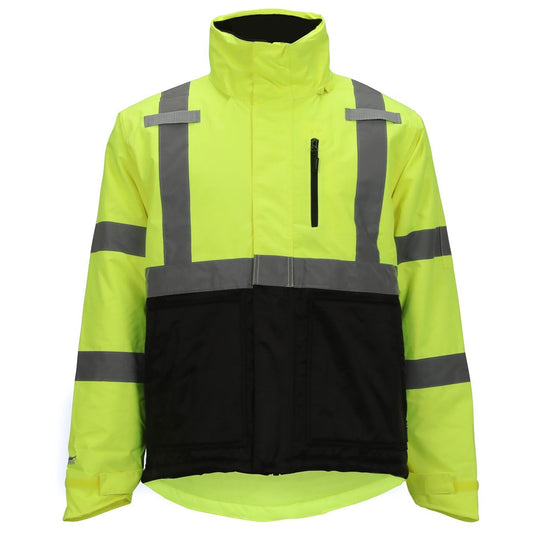 Yellow/Lime Safety Jacket - Tingley - Heat Retention