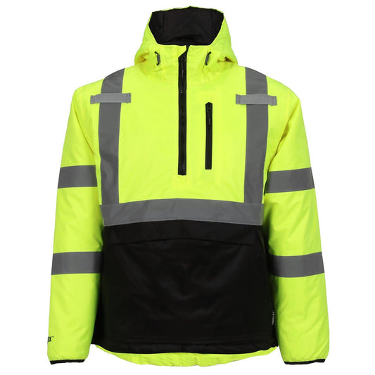 Yellow/Lime Safety Jacket - Tingley - Waterproof Design