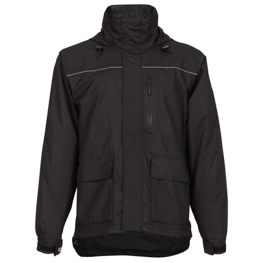 Black Rain Jacket - Tingley - Lightweight Waterproof
