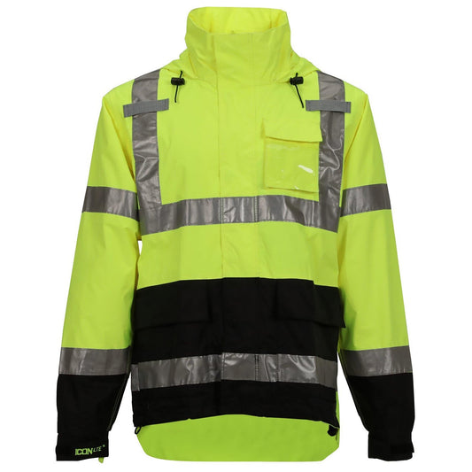 Yellow/Lime Rain Jacket - Tingley - Waterproof Visibility