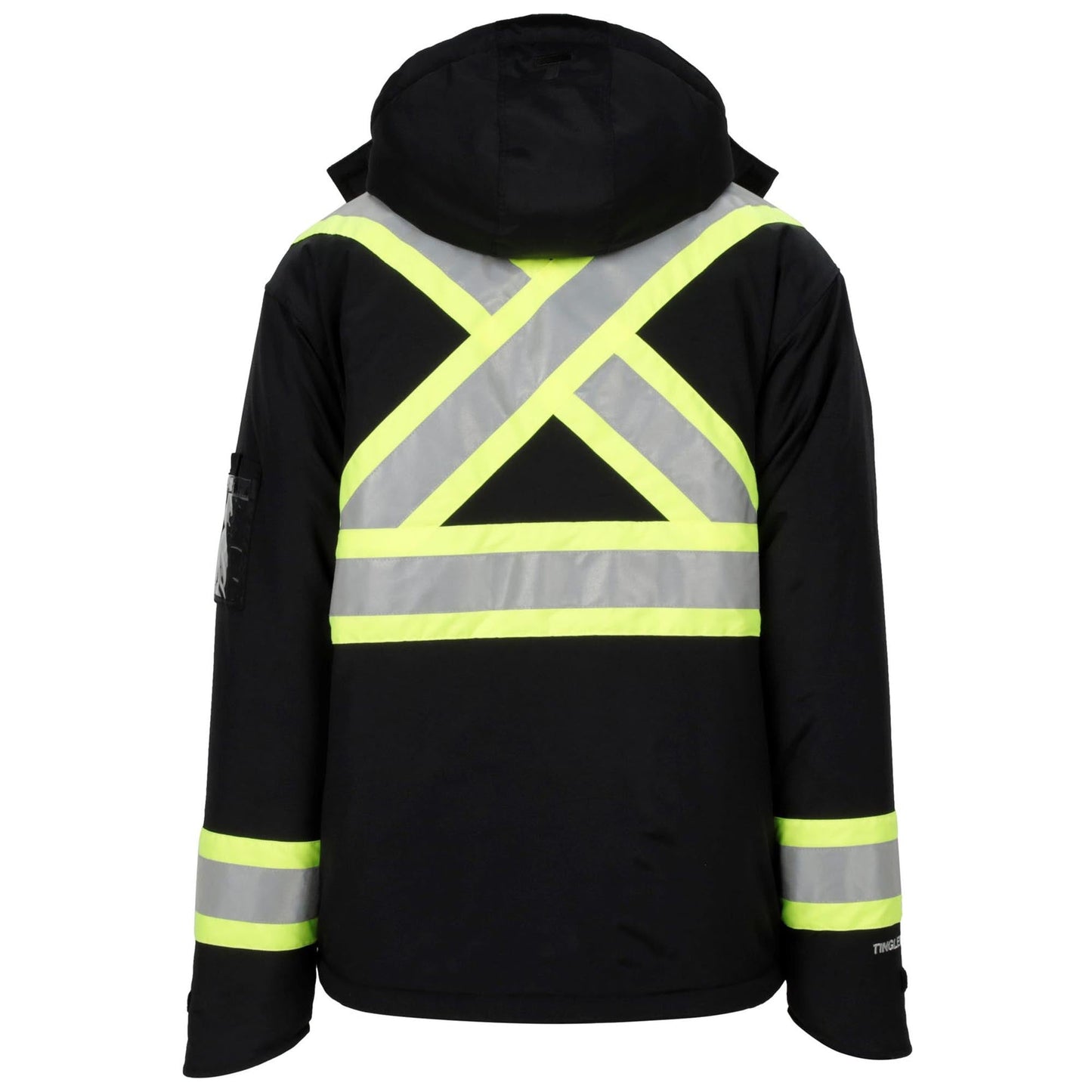 Black Insulated Safety Jacket - Tingley - Durable Design