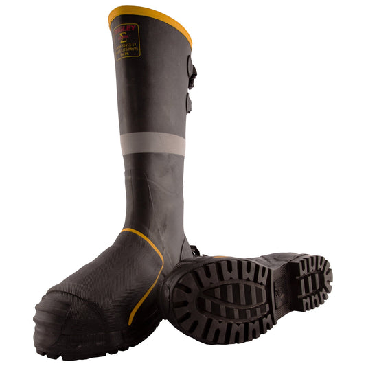 Black Work Boots - Tingley - Steel Toe Protection