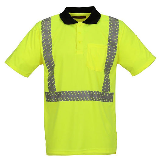 Yellow Safety Shirt - Tingley - Reflective Design