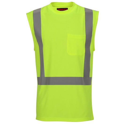 Yellow/Lime Safety Shirt - Tingley - High Visibility