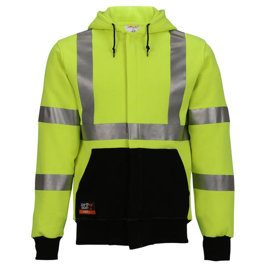 Yellow/Lime Safety Sweatshirts - Tingley - High Visibility