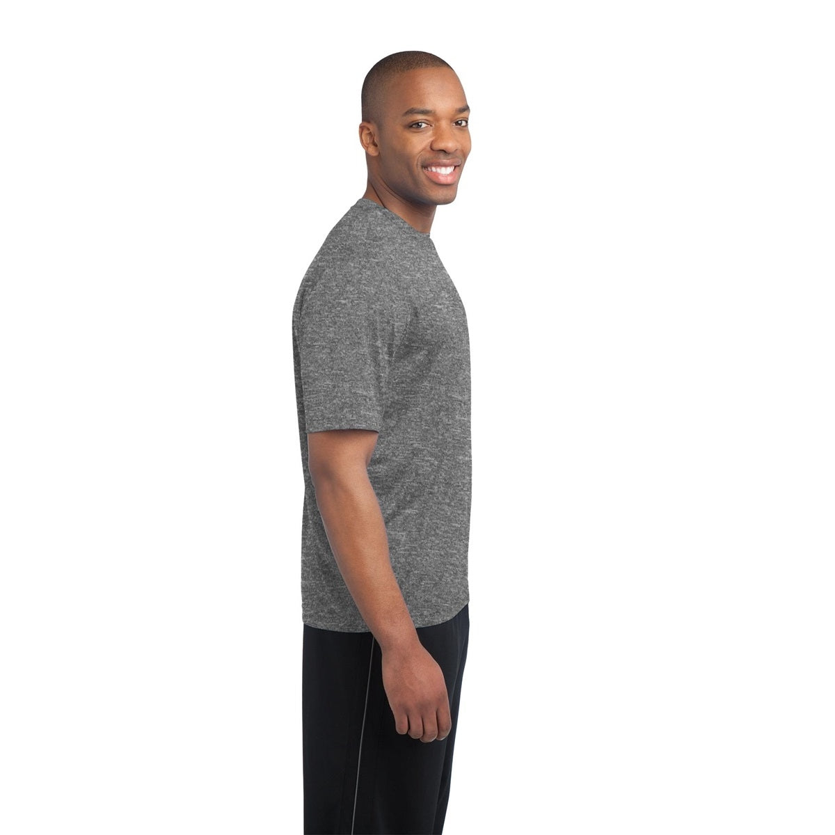 Blue Wake Heather T-Shirt - Sport-Tek - Moisture-Wicking - Comfortable Fit