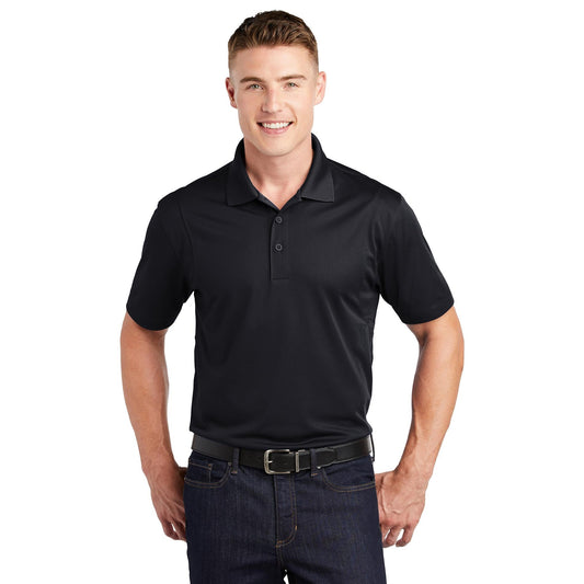 Grey Polo Shirt - Sport-Tek - Moisture-Wicking Fabric