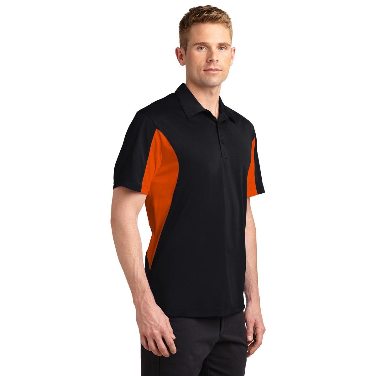 Black/True Red Polo - Sport-Tek - Durable Fabric - Quality Style