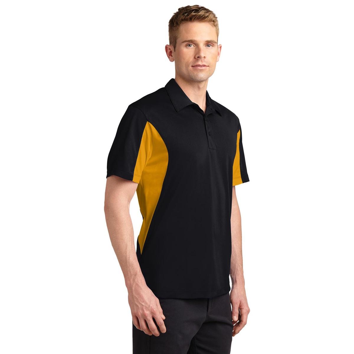 Black/True Red Polo - Sport-Tek - Durable Fabric - Quality Style