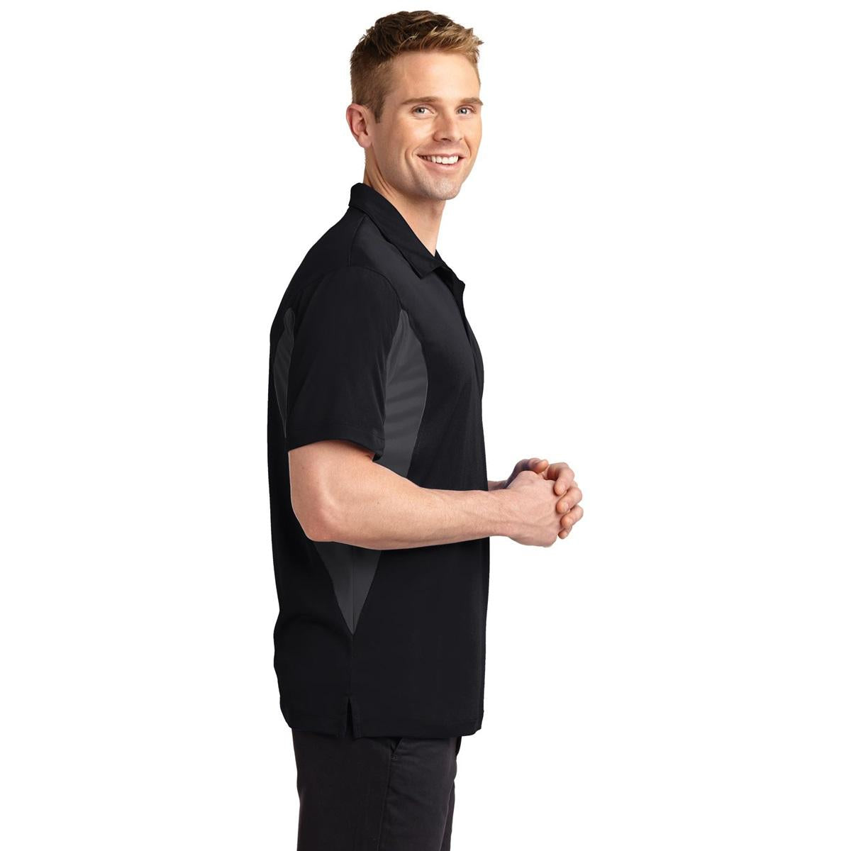 Black/True Red Polo - Sport-Tek - Durable Fabric - Quality Style