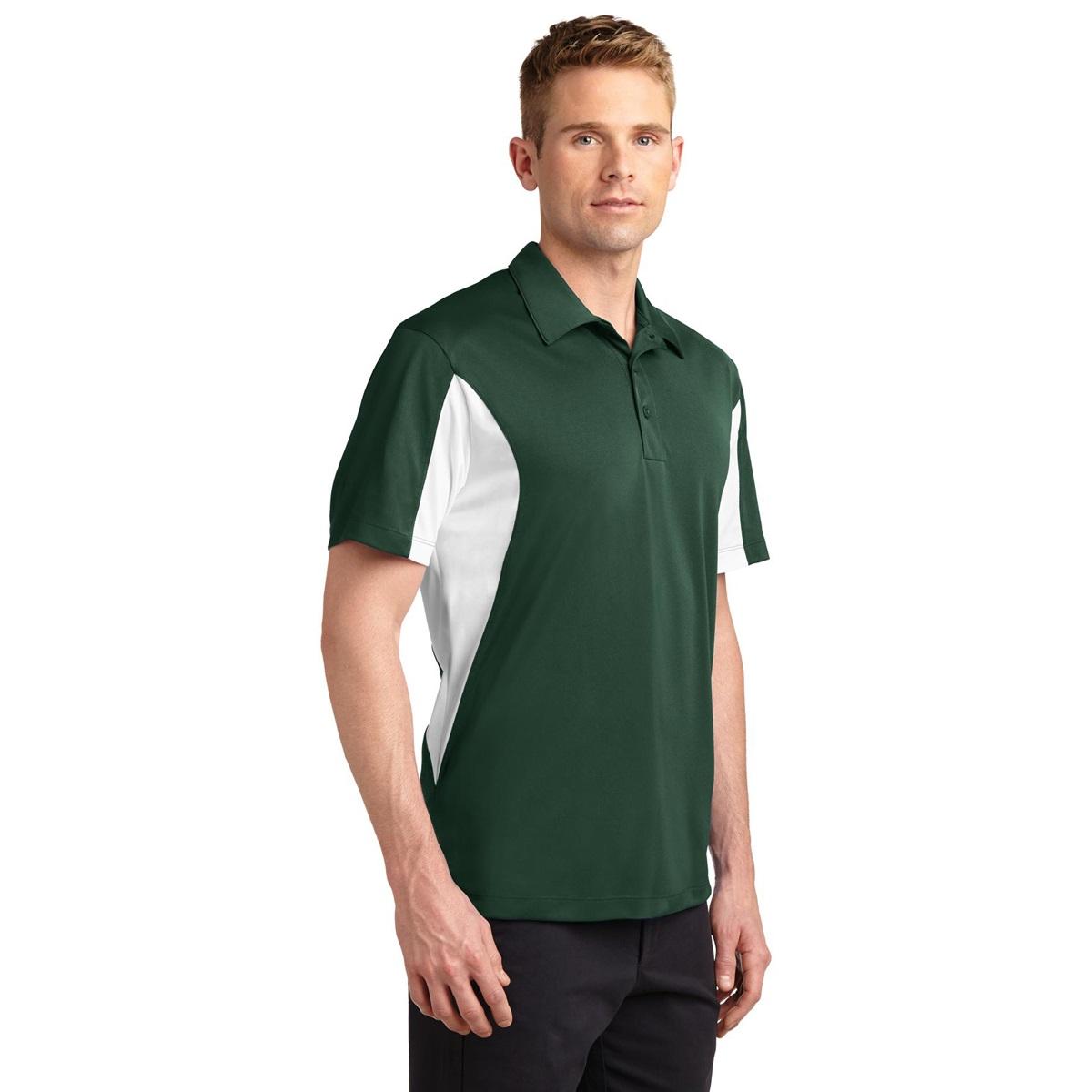 Black/True Red Polo - Sport-Tek - Durable Fabric - Quality Style
