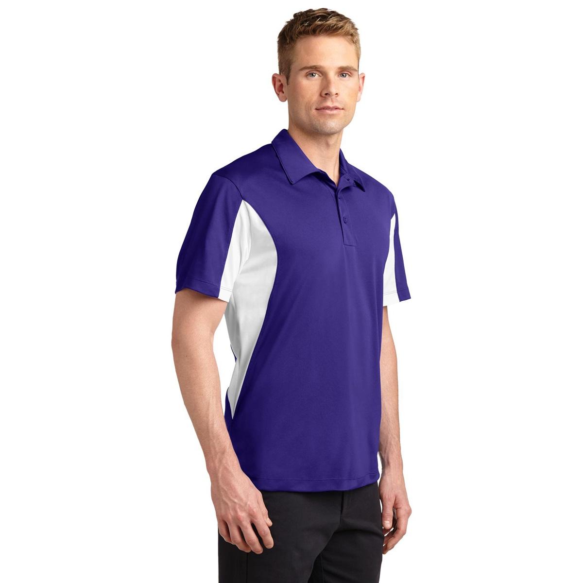 Black/True Red Polo - Sport-Tek - Durable Fabric - Quality Style