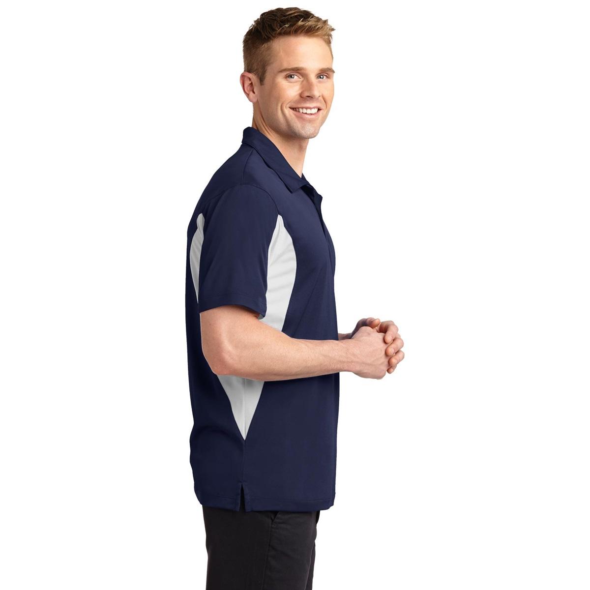 Black/True Red Polo - Sport-Tek - Durable Fabric - Quality Style