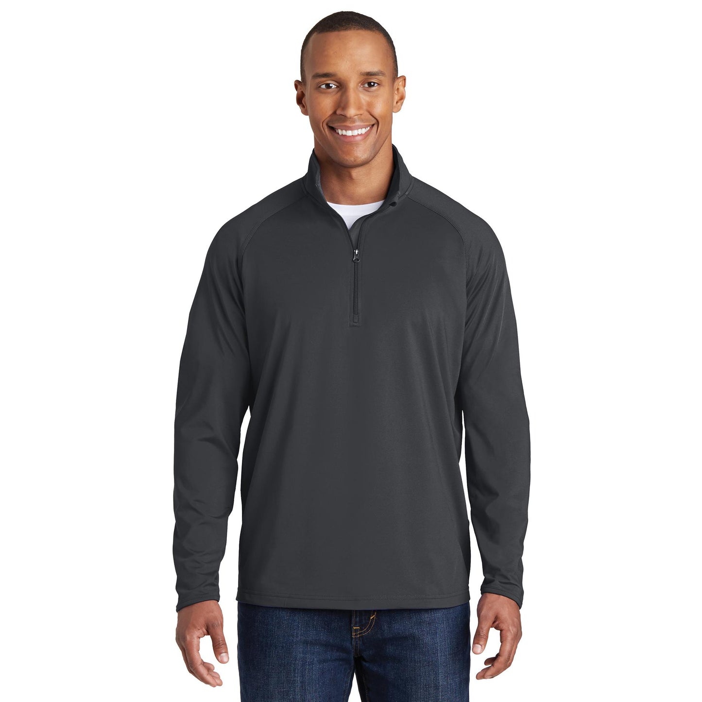 Charcoal Grey Sweatshirt - Sport-Tek - Stretch Pullover