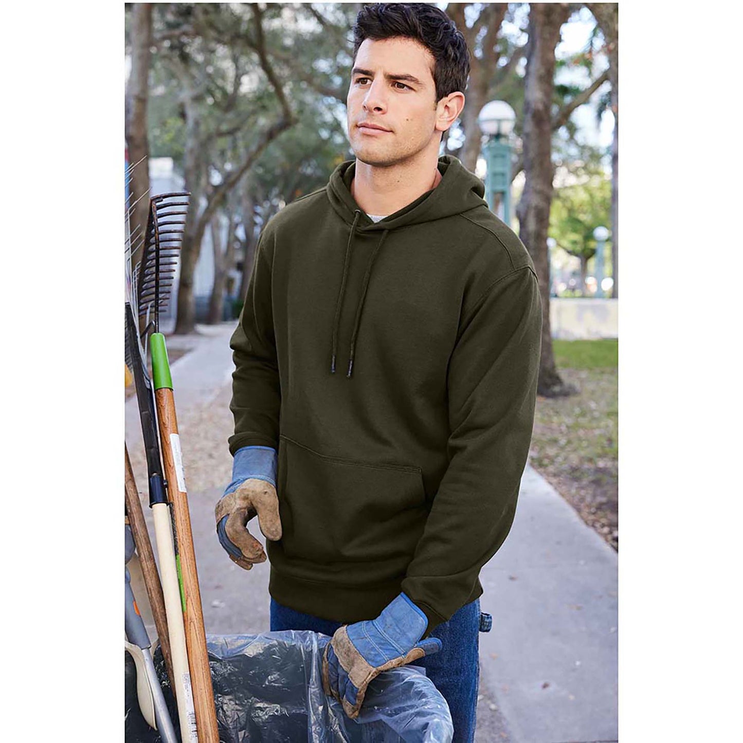 Black Sweatshirts - Tough Hoodie - Cornerstone - Durable Comfort