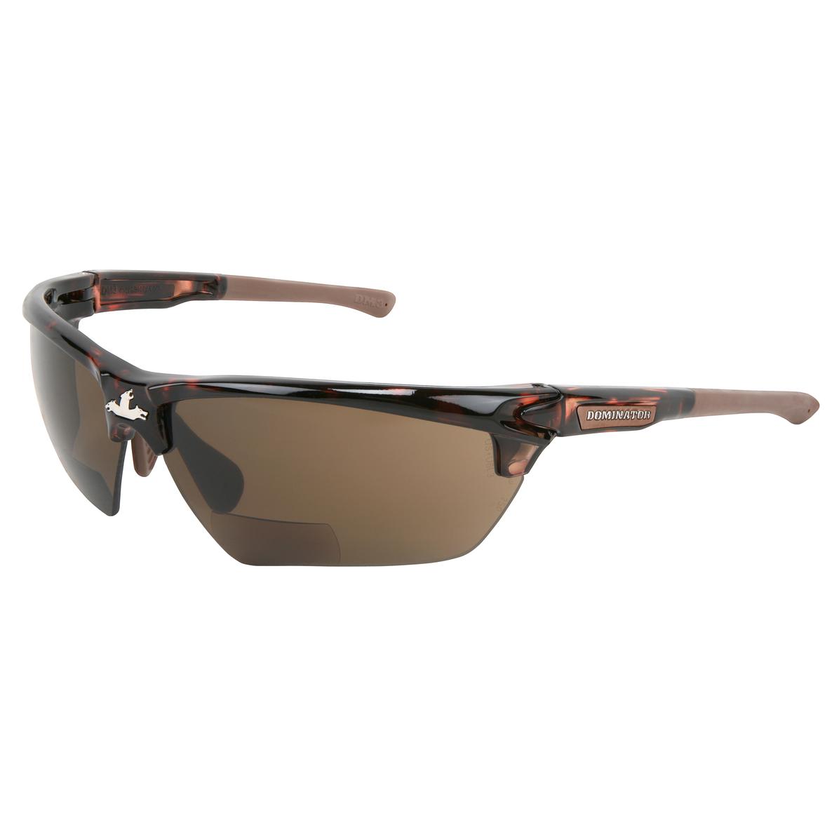 Brown Bifocal Glasses - MCR Safety - Anti-Fog Lens