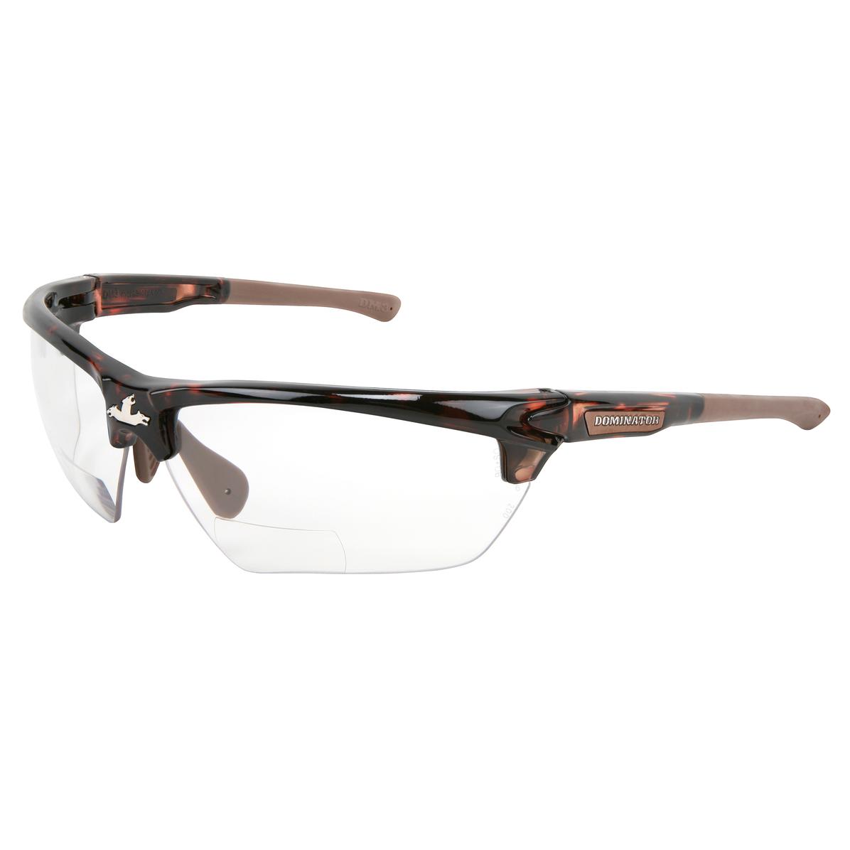 Brown Bifocal Glasses - MCR Safety - Anti-Fog Lens