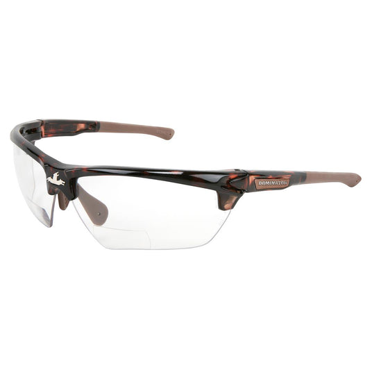 Brown Bifocal Glasses - MCR Safety - Anti-Fog Lens