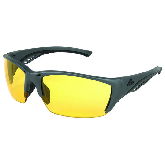 Amber MAX6 Anti-Fog Lens Glasses - MCR Safety - Military Grade