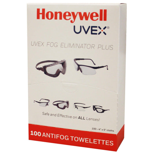 Cleaning Wipes - Uvex - Fog Eliminator Cloths