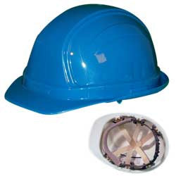 Blue Hard Hats - OccuNomix - Durable Safety Gear