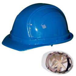 Blue Hard Hats - OccuNomix - Durable Safety Gear