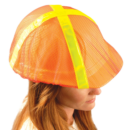 Orange Hard Hats - OccuNomix - High Visibility Cover