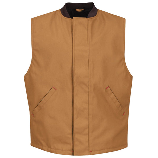 Brown Duck Vest - Red Kap - Insulated Style
