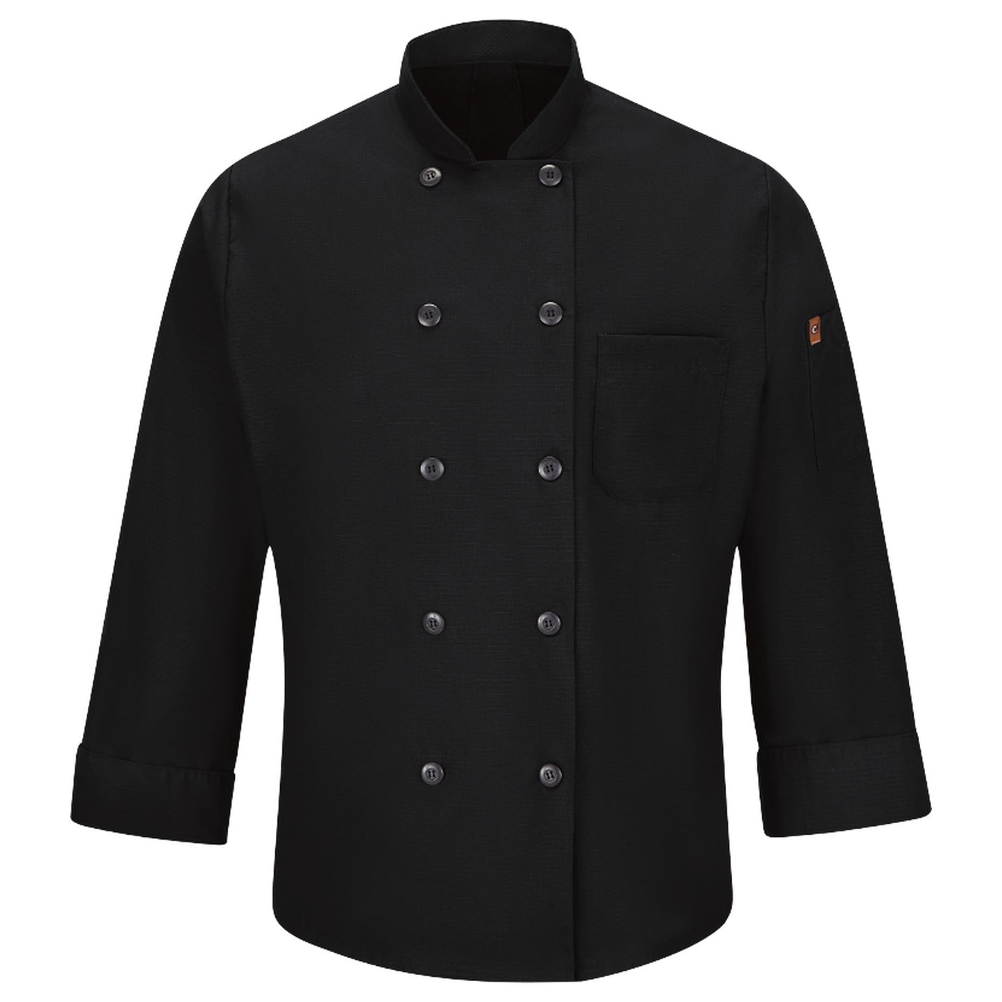 Black Chef Coats - Chef Designs - Durable Fabric