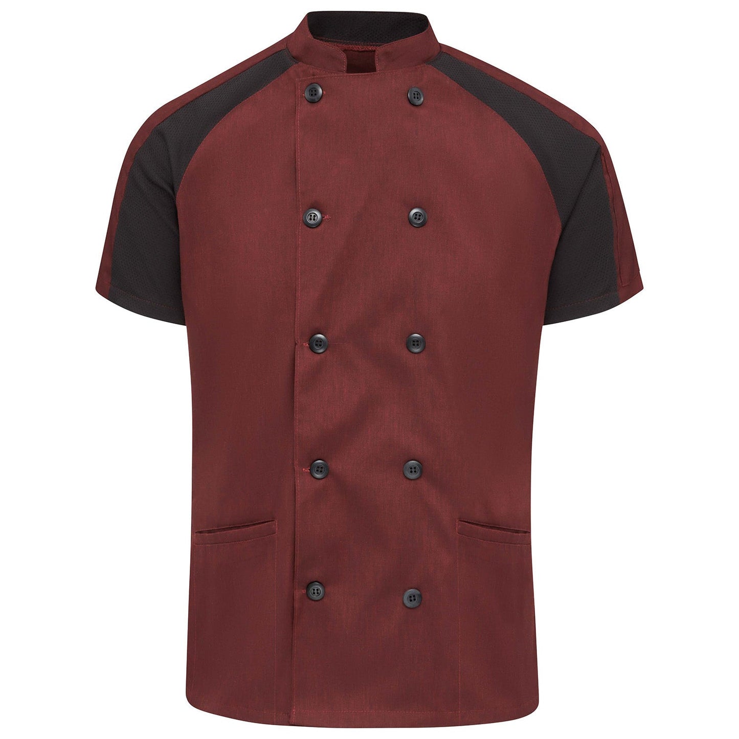 Black Airflow Chef Coat - Chef Designs - OilBlok Technology