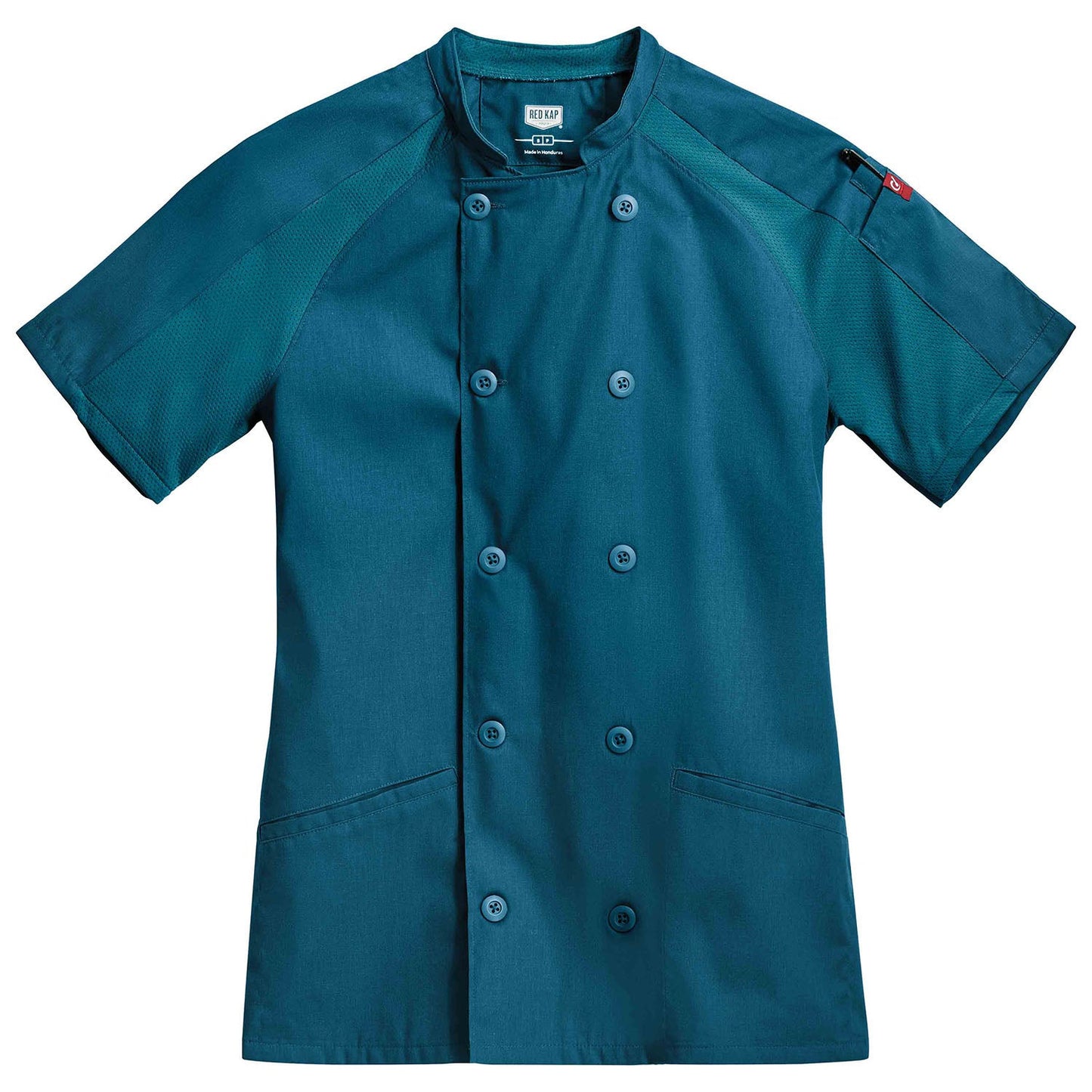 Black Airflow Chef Coat - Chef Designs - OilBlok Technology