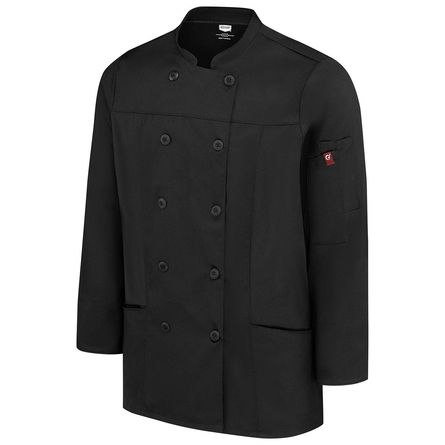 Black Chef Coats - Chef Designs - Lightweight Fabric