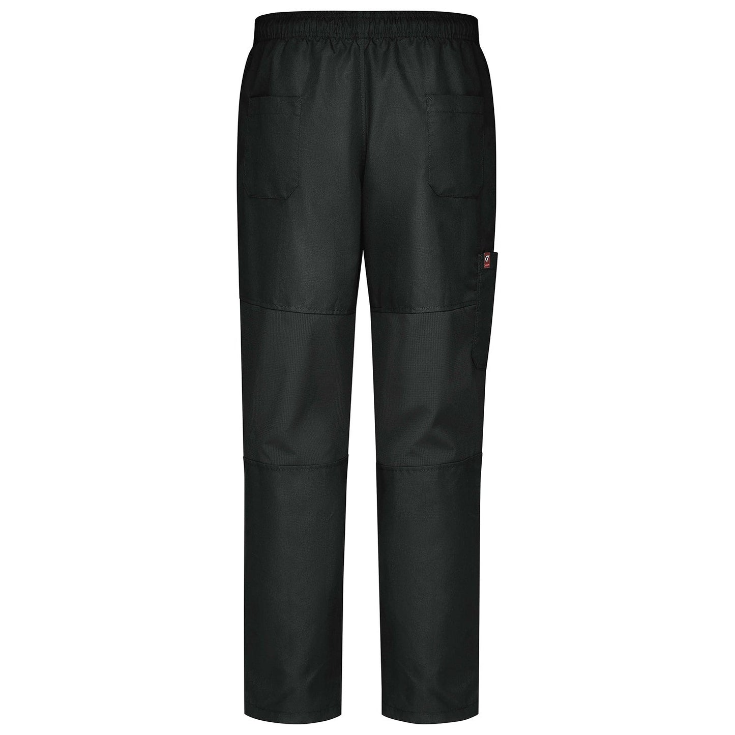 Black Baggy Chef Pants - Chef Designs - Breathable Fabric