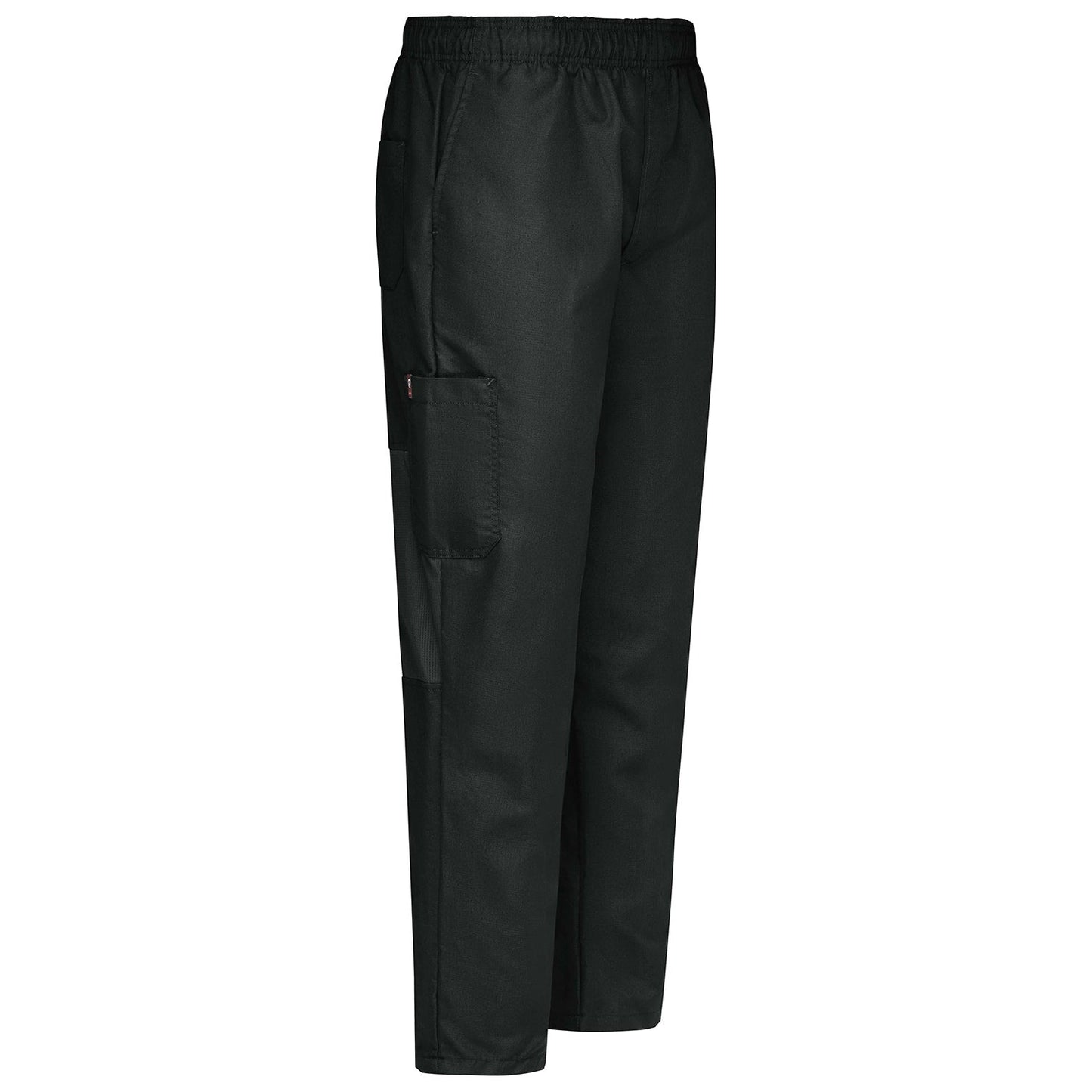 Black Baggy Chef Pants - Chef Designs - Breathable Fabric