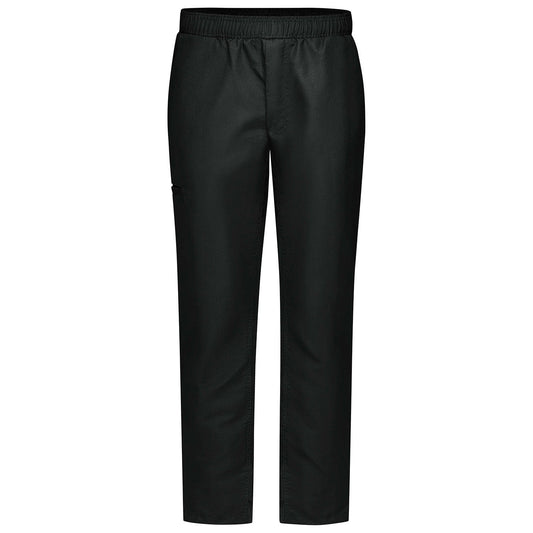 Black Airflow Chef Pants - Chef Designs - Moisture-Wicking