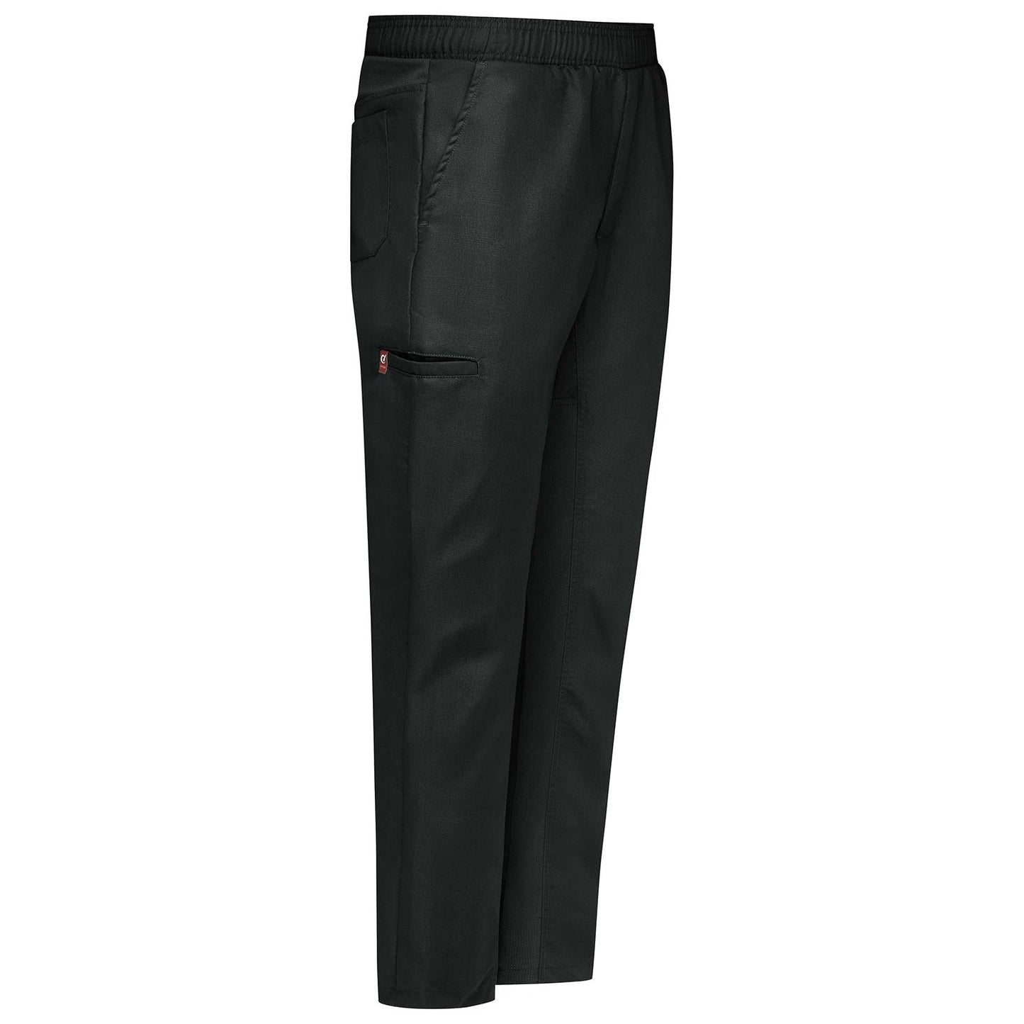 Black Airflow Chef Pants - Chef Designs - Moisture-Wicking