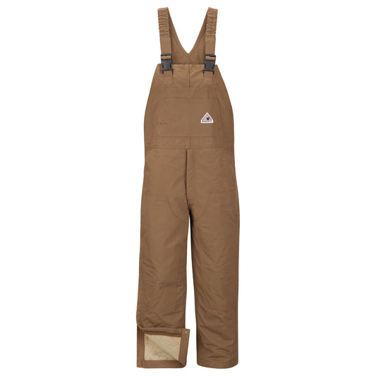 Brown Insulated Overalls - Bulwark FR - Durable Comfort