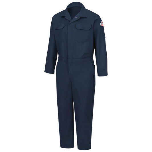 Khaki Coveralls - Bulwark FR - Deluxe Cotton Fit