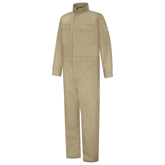 Khaki Coveralls - Bulwark FR - Lightweight Comfort