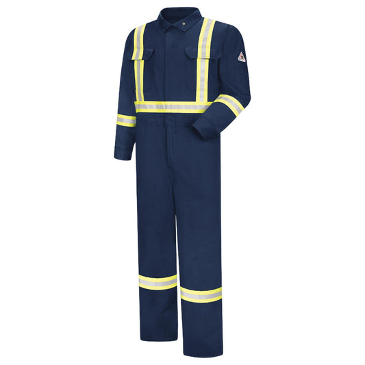 Navy Coveralls - Bulwark FR - Flame-Resistant Comfort