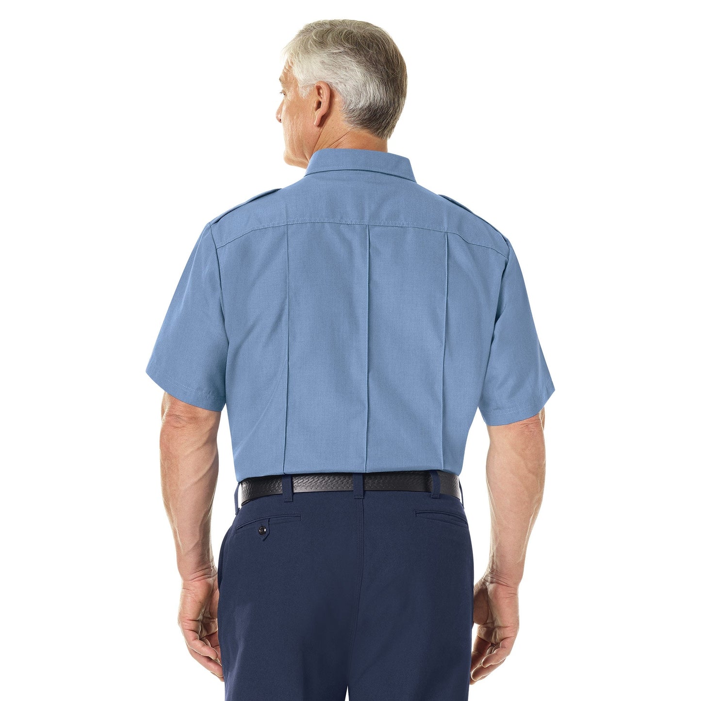 Black Button Up Shirt - Workrite - Durable Fabric