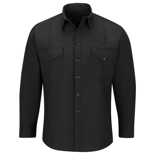 Black Button Up Shirt - Workrite - Flame Resistant