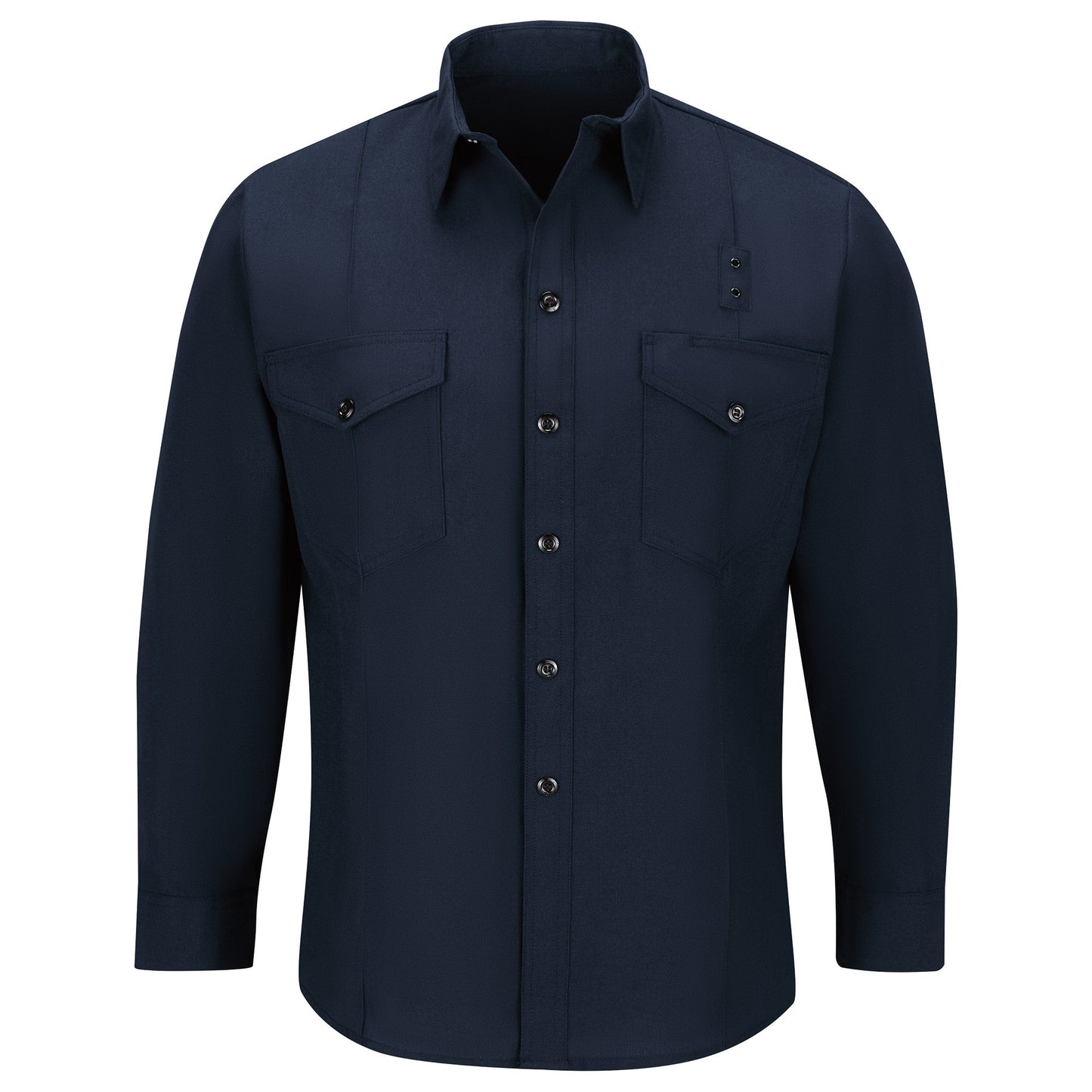 Black Button Up Shirt - Workrite - Flame Resistant