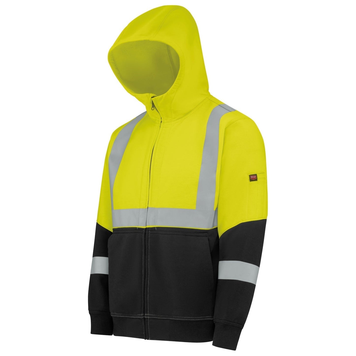 Grey Heather Hoodie - Red Kap - Performance Fabric