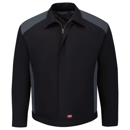 Black/Charcoal Jacket - Red Kap - Water-Repellent Fit